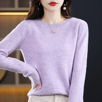 Cozy Ladies Merino Wool Pullover Sweater