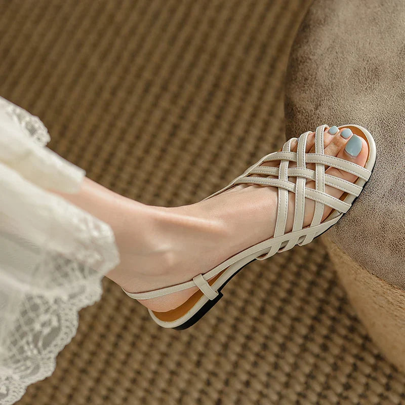 Fashionable Ankle Strap Sandals