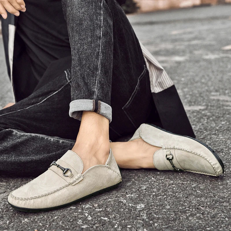 Authentic Soft Leather Loafers