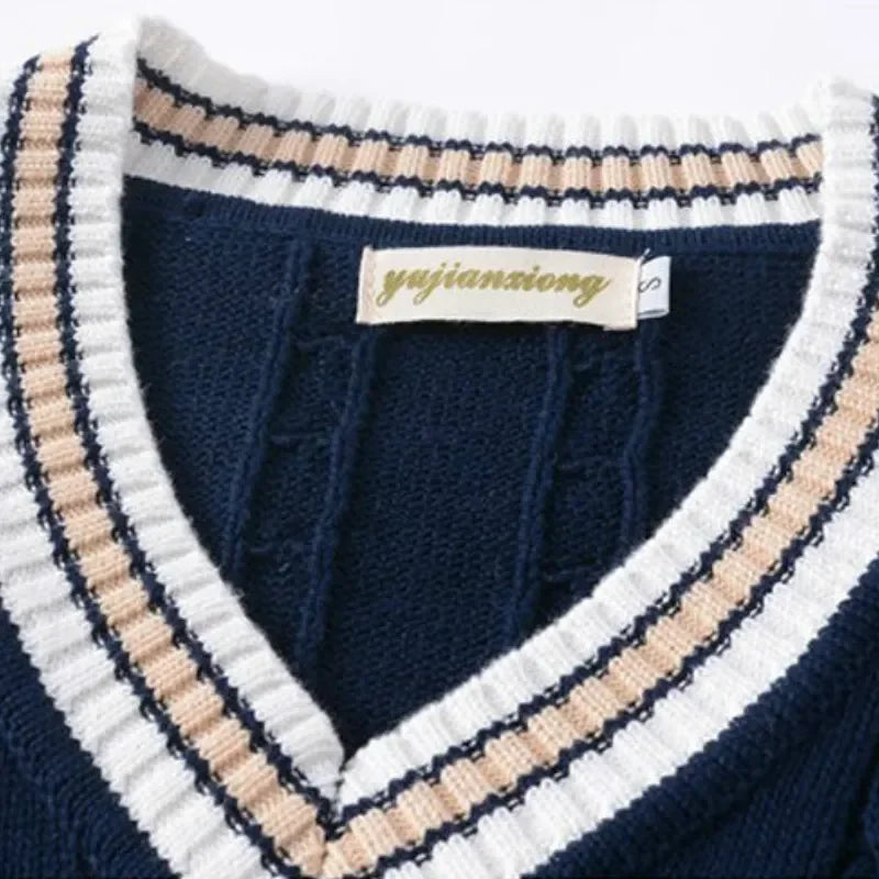 Casual Men's Vest Sweater