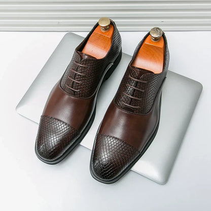 Authentic Luxury Leather Brogues