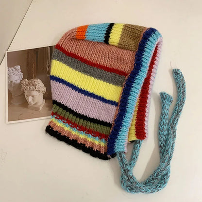Stylish Women's Warm Stripe Ear Warmers