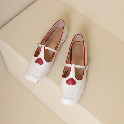 Comfortable Low Heel Ballet Flats