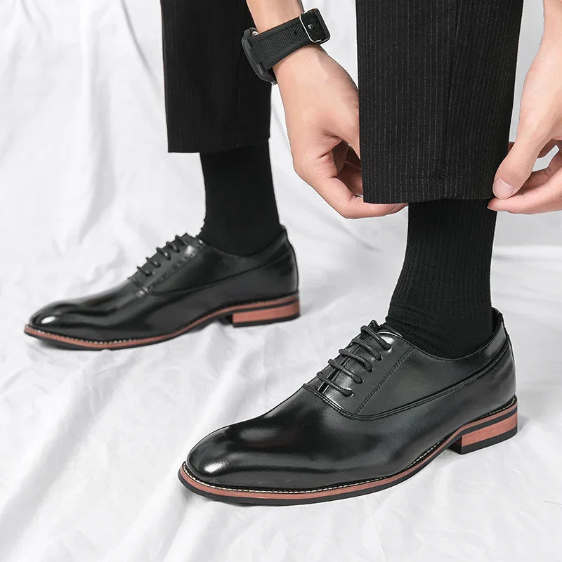 Classic Genuine Leather Oxfords