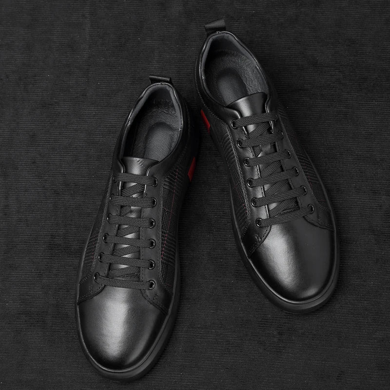 Classic Leather Mens Sneakers