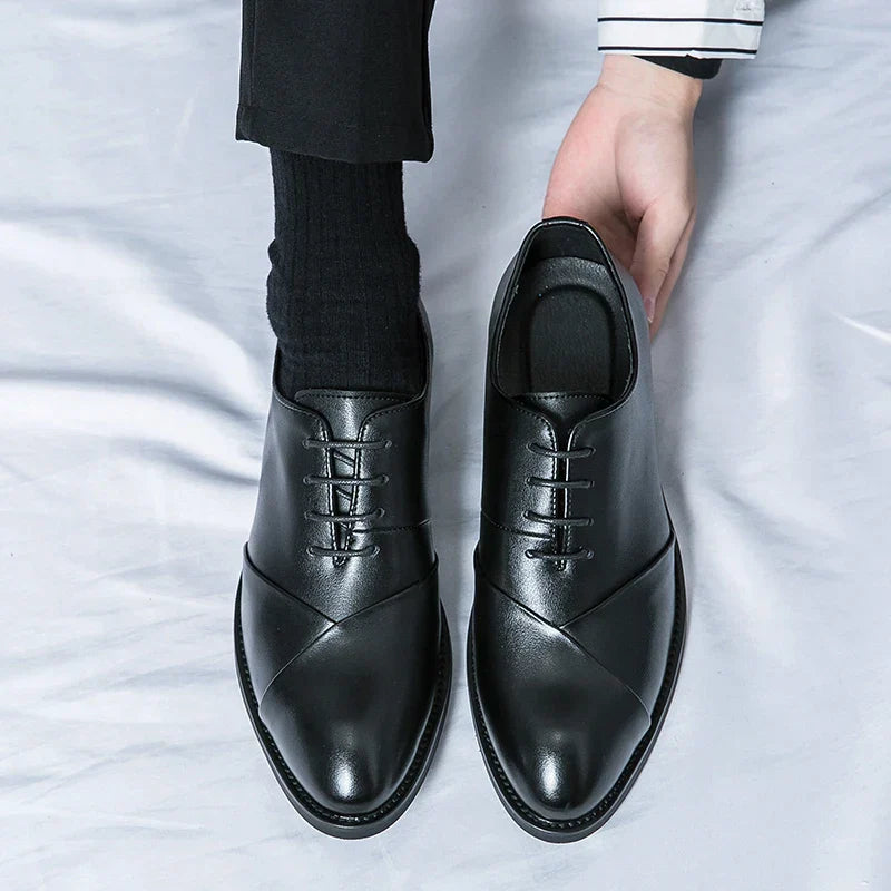 Luxury Brown Leather Dress Shoe