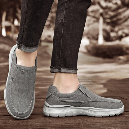 Lightweight Casual Blue Slip On Shoes