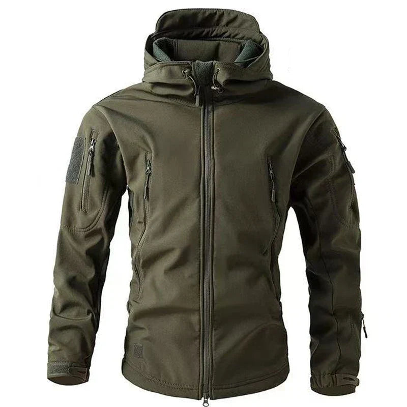 Slim Fit Water Resistant Softshell Jacket