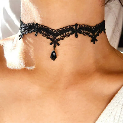 Women's Gothic Lace Choker