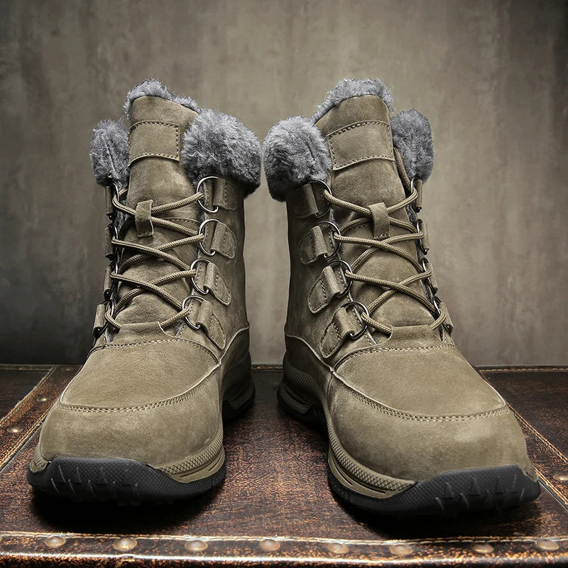 Warm Waterproof Winter Snow Boots - OutfitLondon