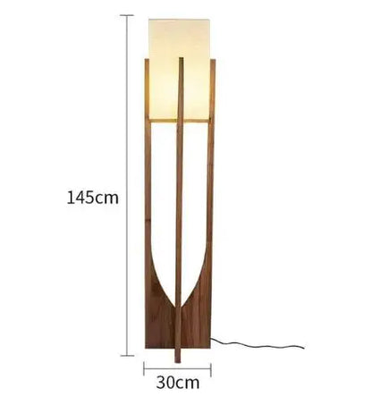 Farmhouse Style Wood LED Hanging Light Fixture