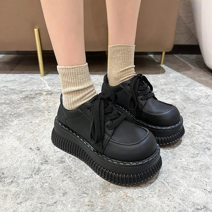 Comfortable Ladies Thick Sole Flat Shoes