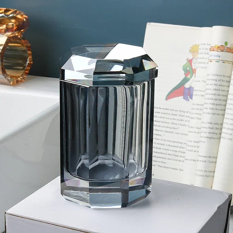 Elegant Transparent Bathroom Decor Set