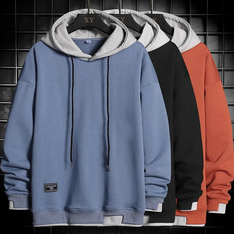 Fashionable Large Mens Sweatshirt Hoodie - OutfitLondon