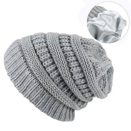 Warm Cozy Fleece Lined Beanie Hat