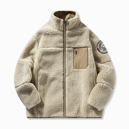 Warm Mens Faux Fur Parka Coat - OutfitLondon