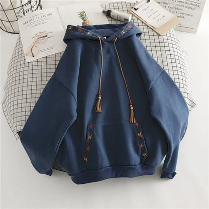 Cozy Large Fleece Hoodie Sweatshirt