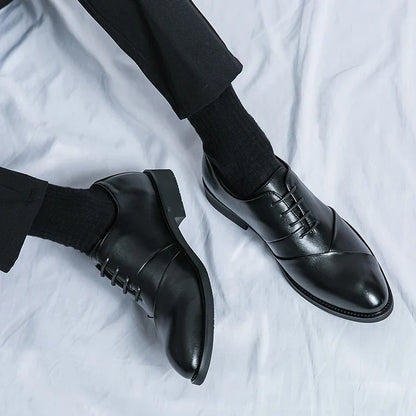 Luxury Brown Leather Dress Shoe