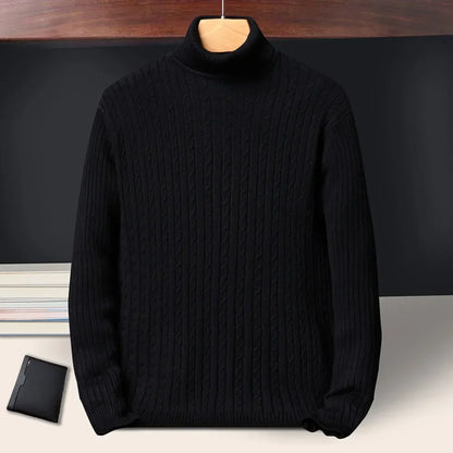 Timeless Dark Blue Crew Neck Sweater