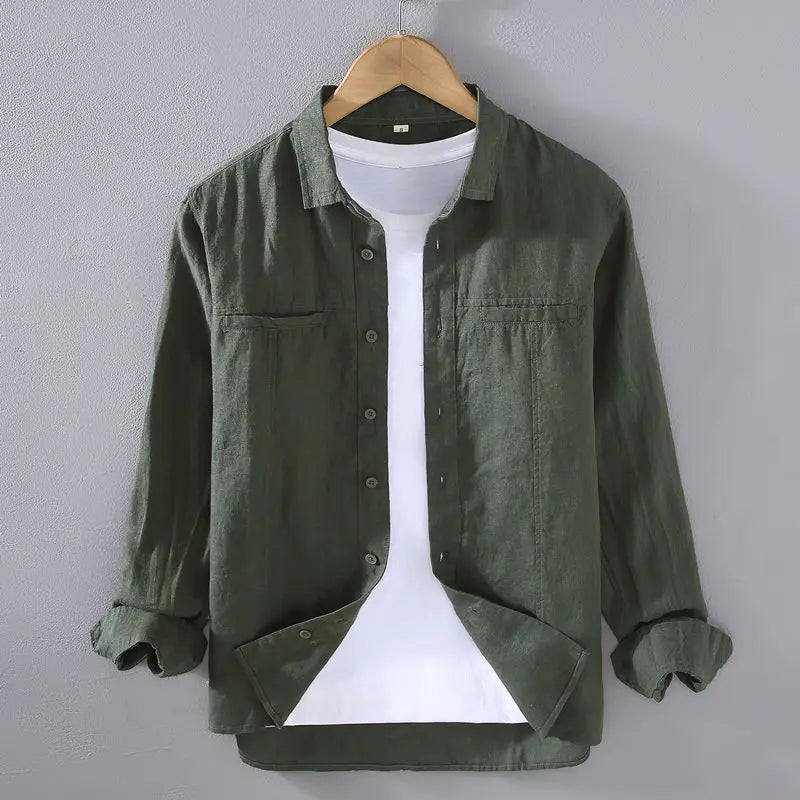 Classic Casual Button Shirt - OutfitLondon
