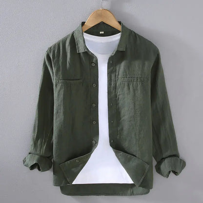 Classic Casual Button Shirt - OutfitLondon