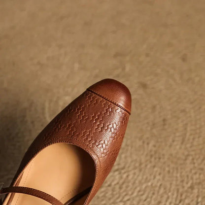 Authentic Leather Slide Shoes