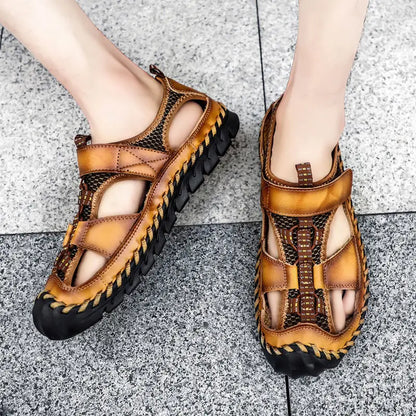 Authentic Italian Leather Flip Flops