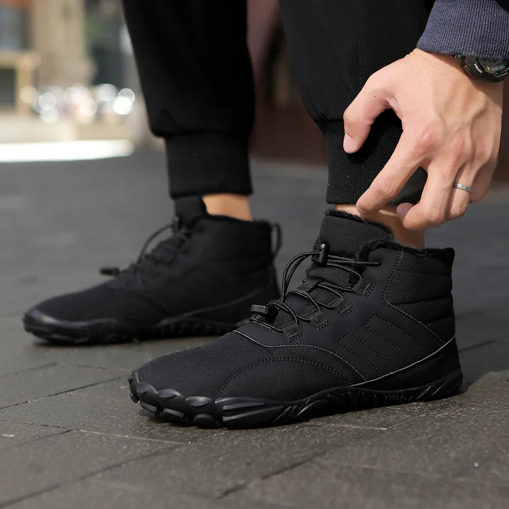 Warm Waterproof Running Sneakers for Men Women