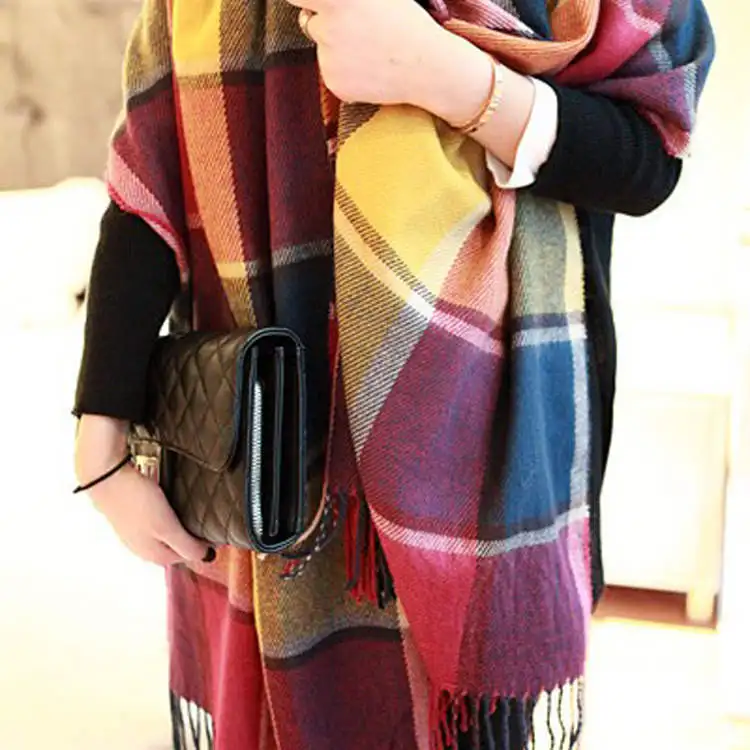 Soft Premium Cashmere Wrap Scarf