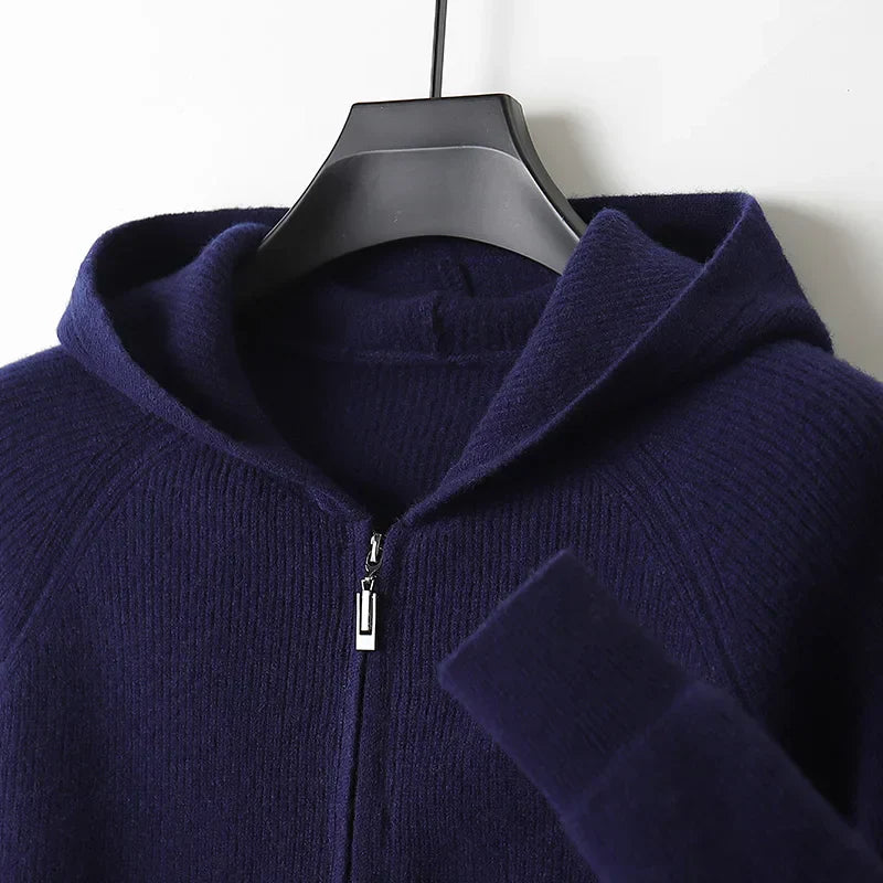 Cozy Mens Fleece Zipper Jacket