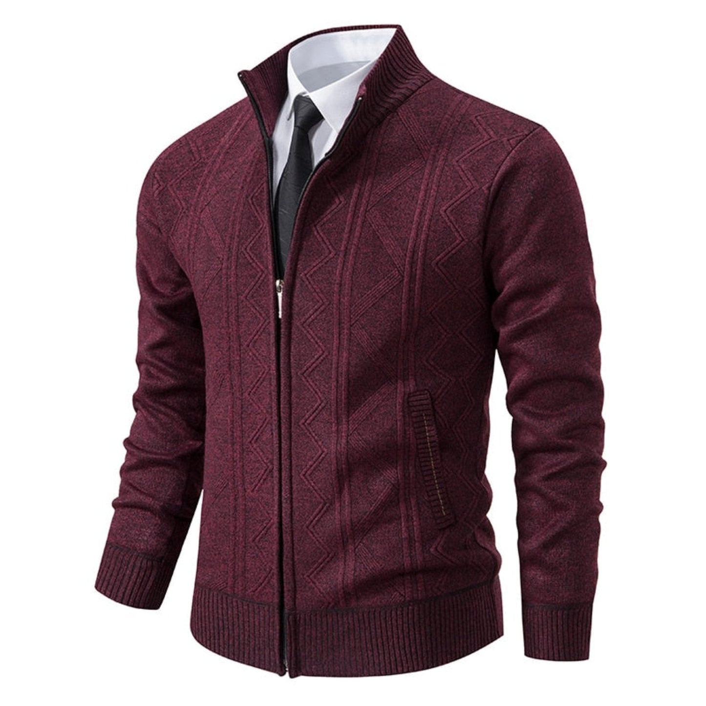 Warm Mens Quilted Jacket