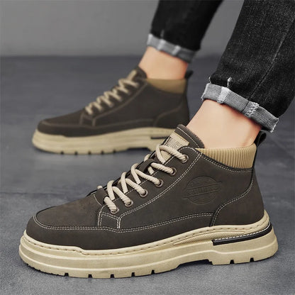 Men's Insulated Waterproof Trekking Boots - OutfitLondon
