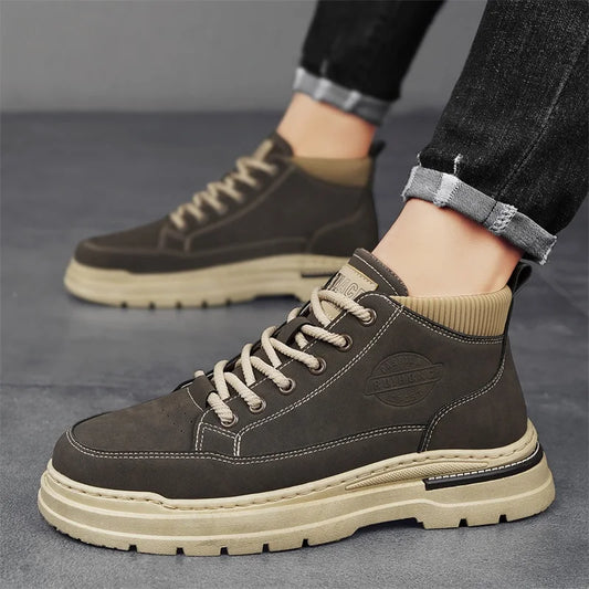 Men's Insulated Waterproof Trekking Boots - OutfitLondon