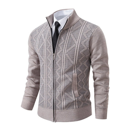 Warm Mens Quilted Jacket