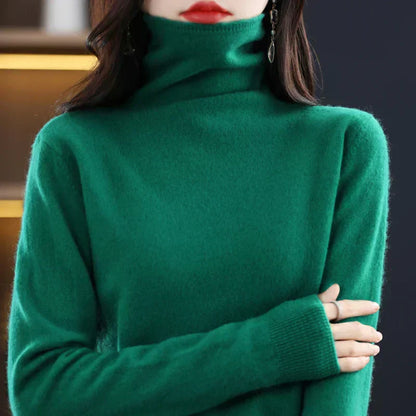 Cozy Warm Women's Merino Crew Sweater