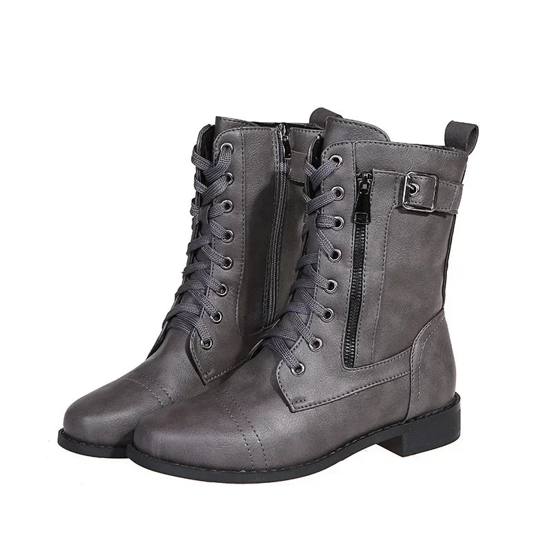 Casual Women's Round Toe Ankle Boots