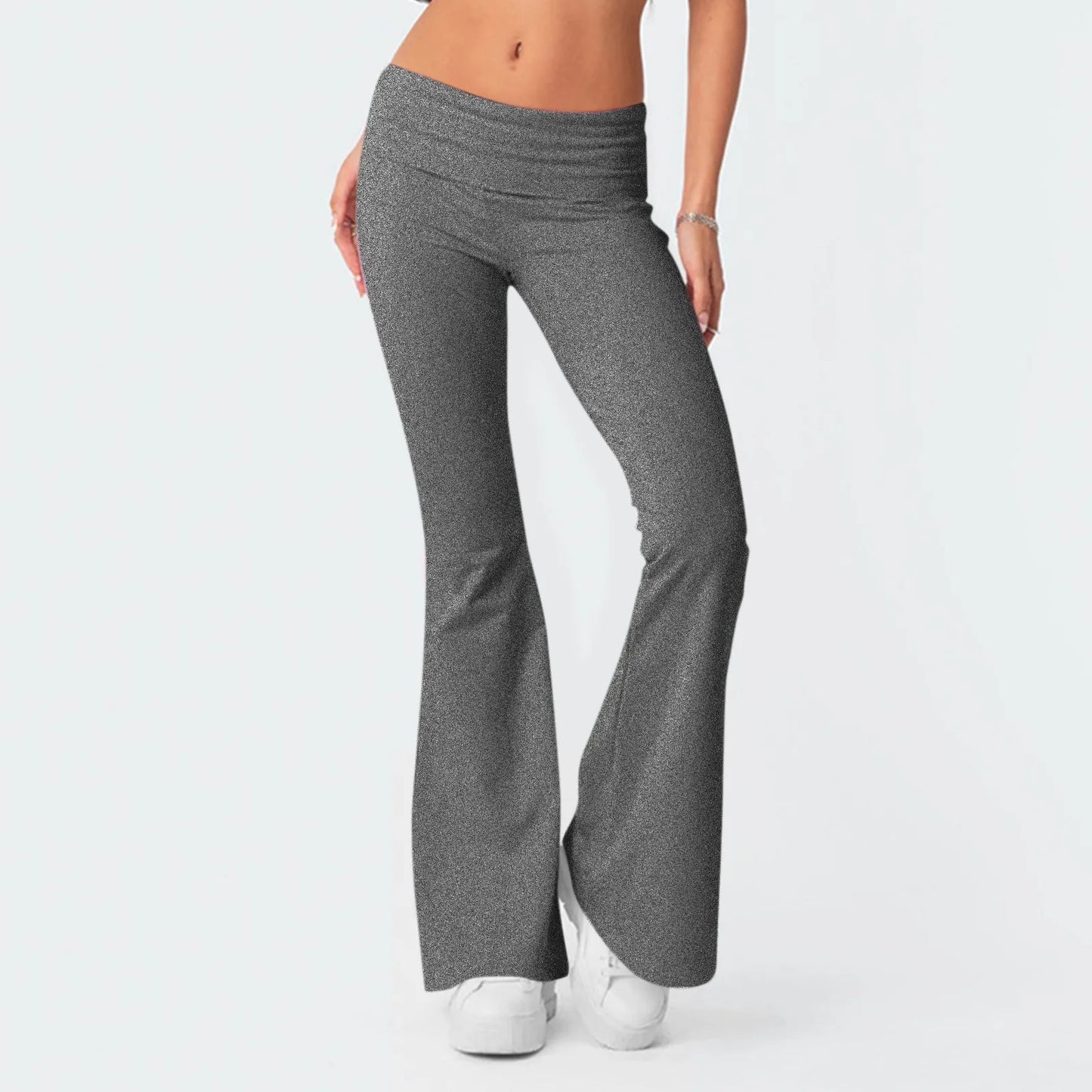 Relaxed Fit Wide Leg Yoga Pants