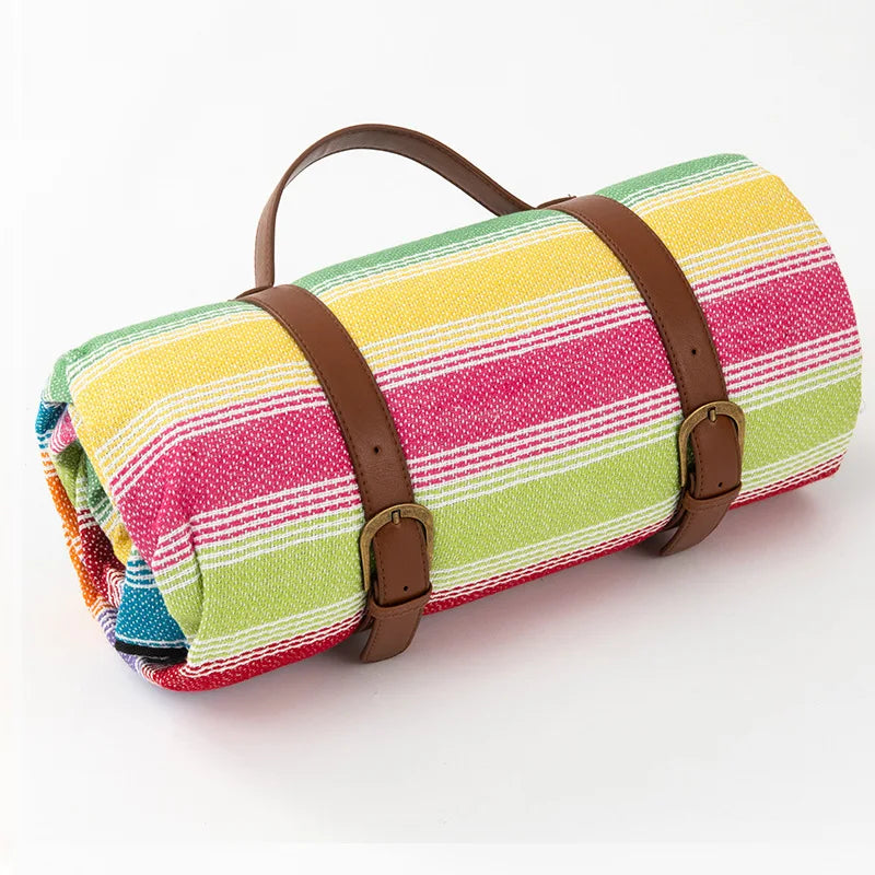 Compact Water Resistant Outdoor Blanket for Camping