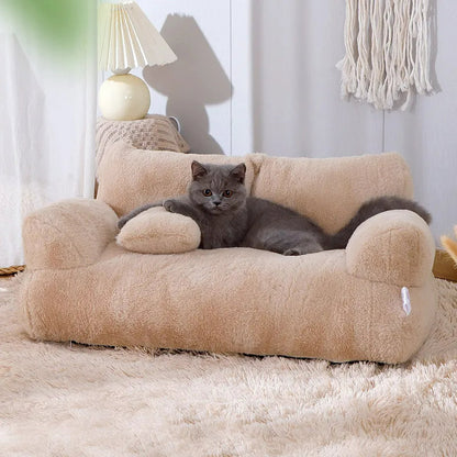 Comfy Pet Bed with Raised Sides for Cats and Dogs - OutfitLondon