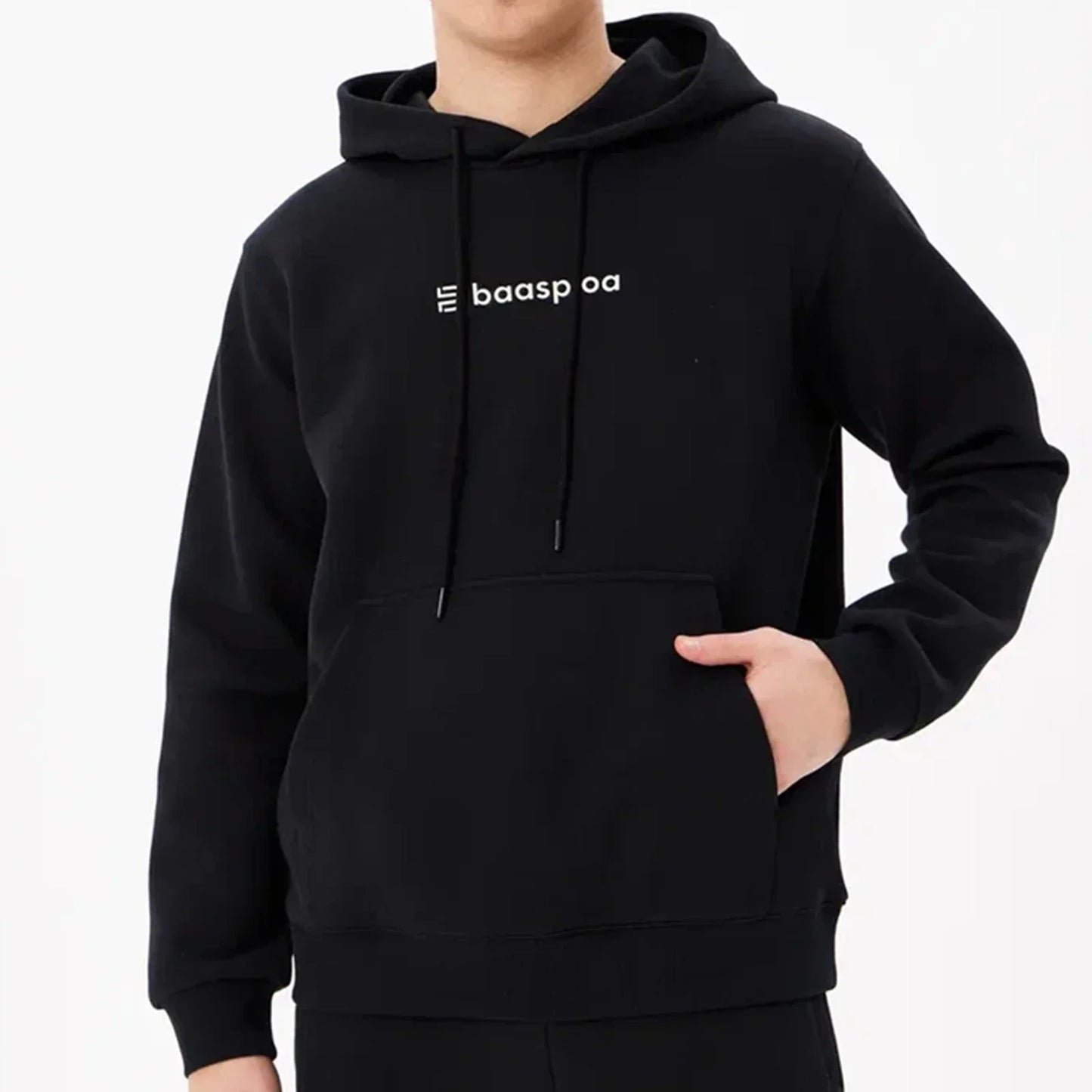 Slim Fit Sports Hooded Sweatshirt