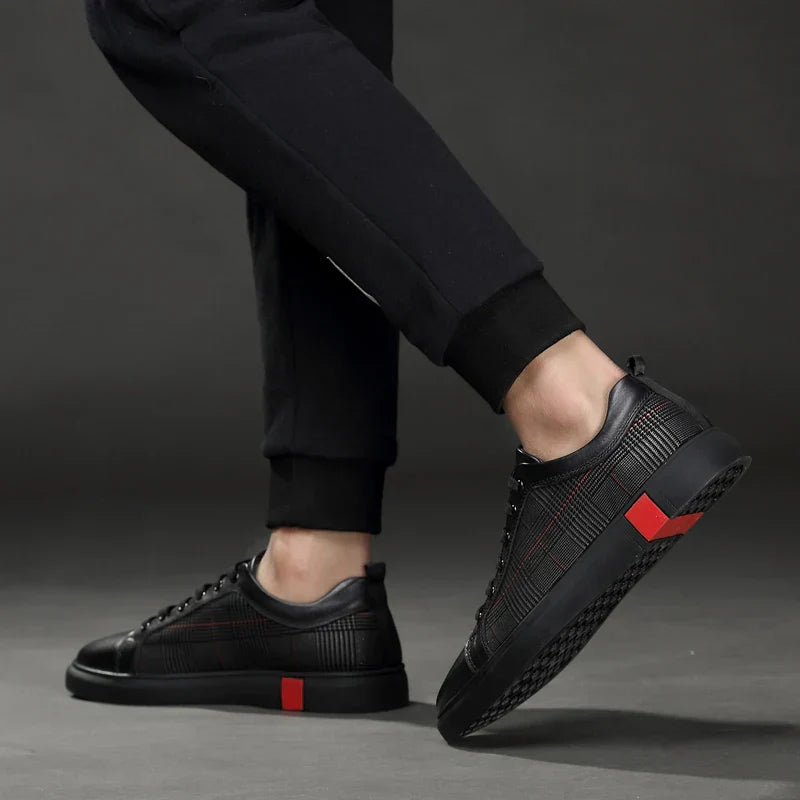 Classic Leather Mens Sneakers