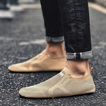 Breathable Mesh Slip On Shoes