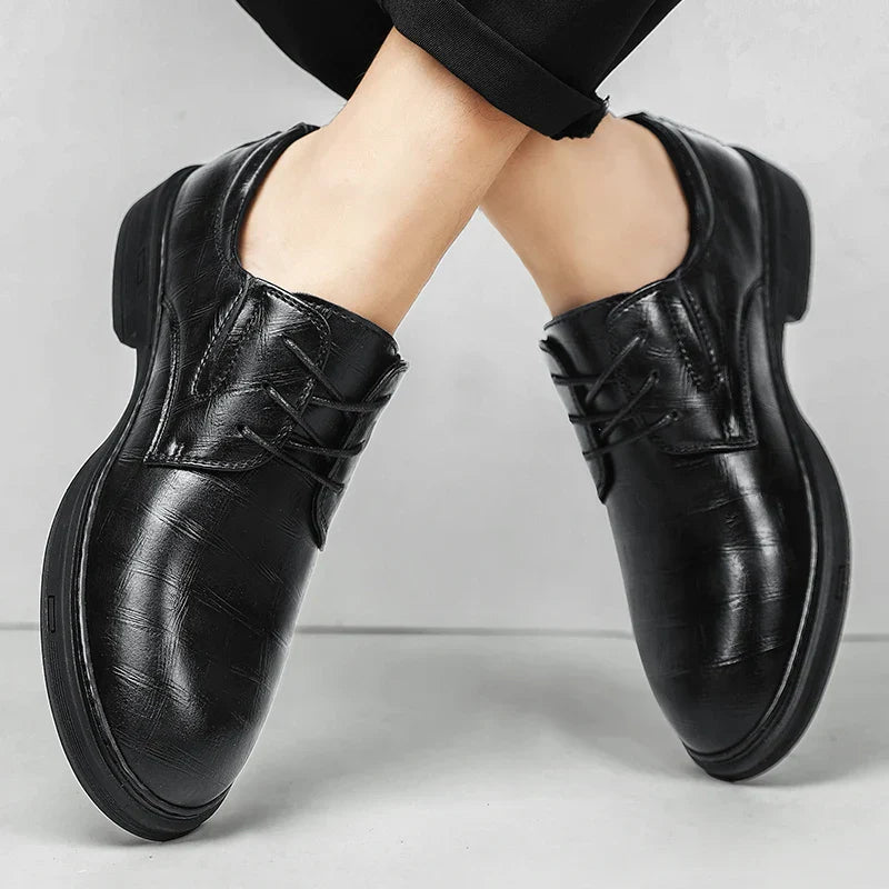 Real Leather Smart Dress Shoes