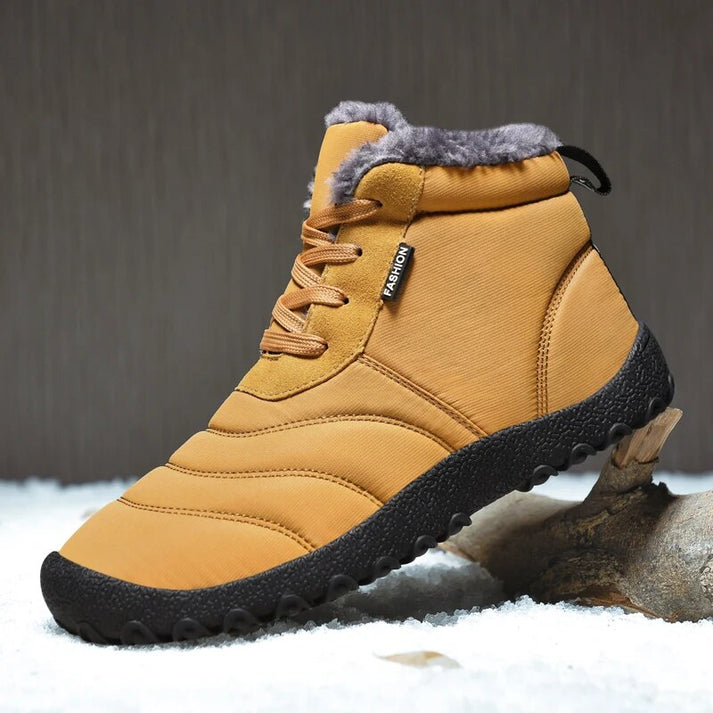 Warm Waterproof Men's Snow Boots