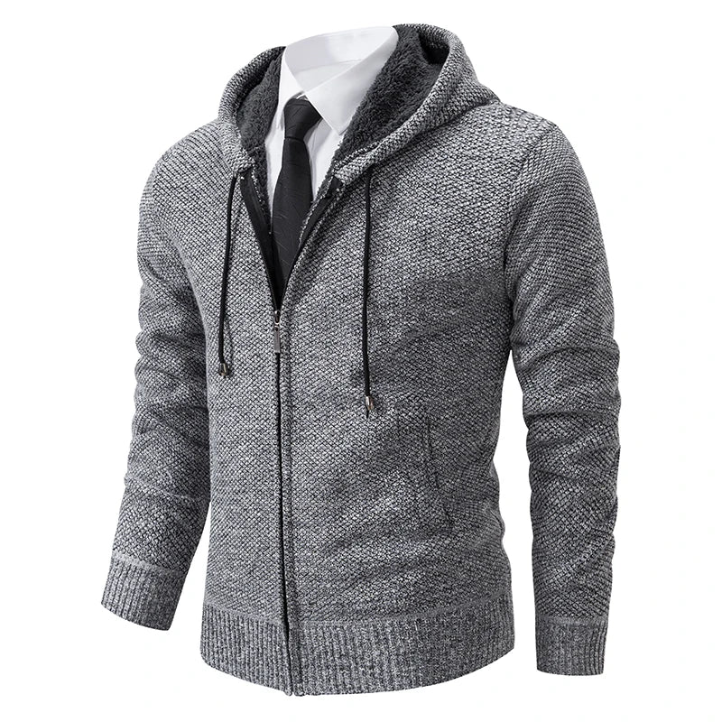 Cozy Mens Full Zip Fleece Coat