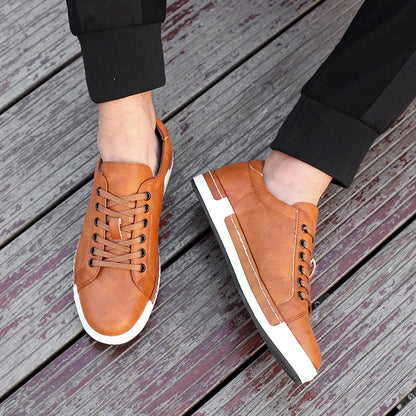 Premium Genuine Leather Trainers