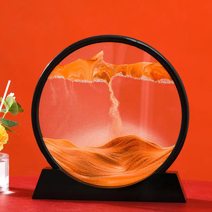 Beautiful Hourglass Timer With Colorful Sand