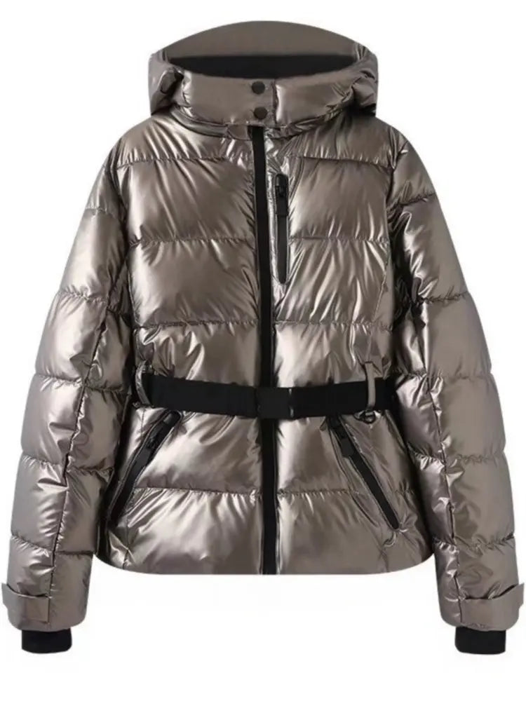 Women's Warm Waterproof Ski Jacket