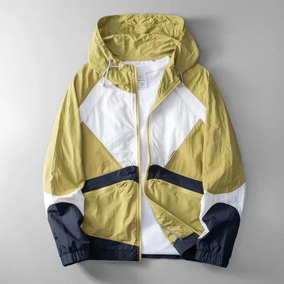 Men's Lightweight Waterproof Hooded Jacket