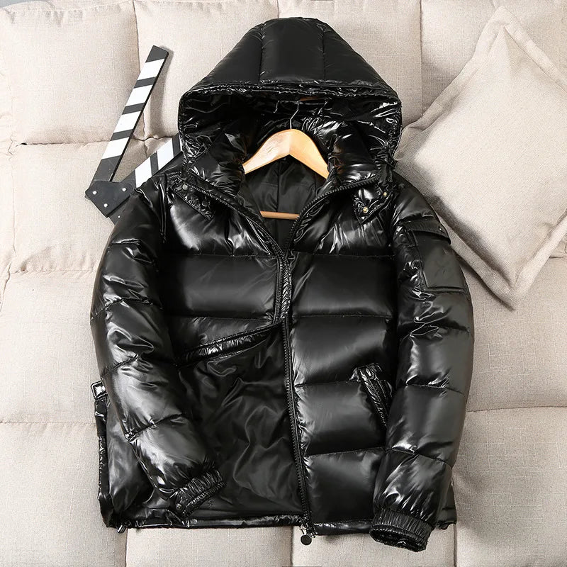 Warm Quilted Men's Puffer Coat